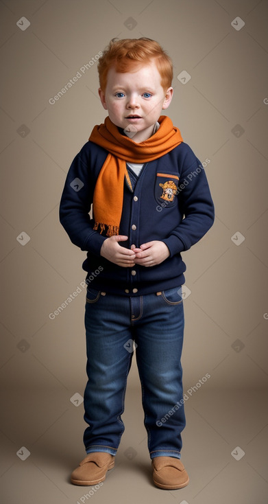 Guatemalan infant boy with  ginger hair