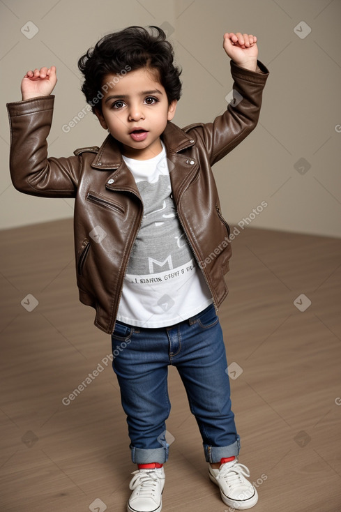 Egyptian infant boy with  brown hair