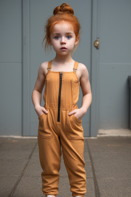 Greek infant girl with  ginger hair