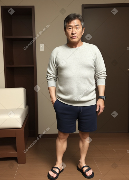 South korean middle-aged male 