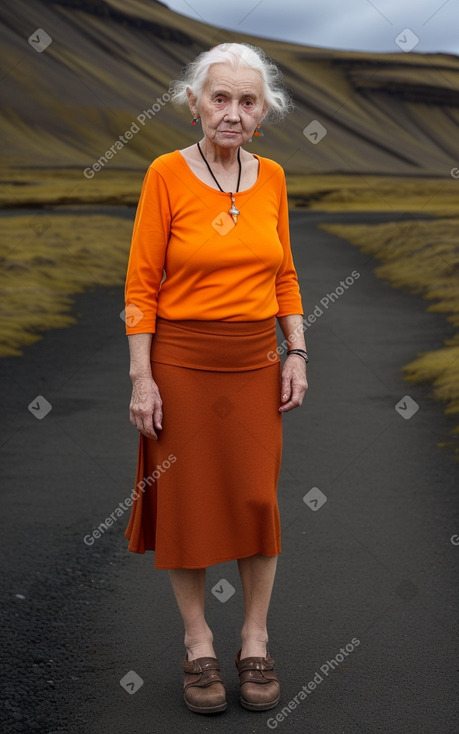 Icelandic elderly female 