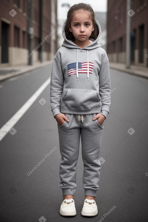 American child female 