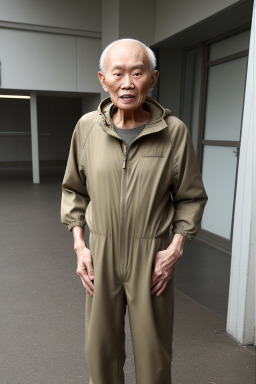 Singaporean elderly male with  ginger hair