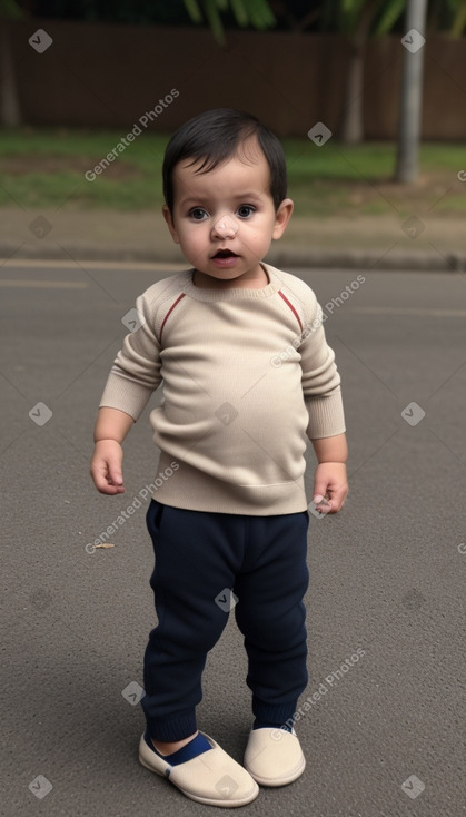 Costa rican infant boy 