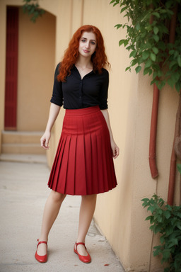 Lebanese adult female with  ginger hair