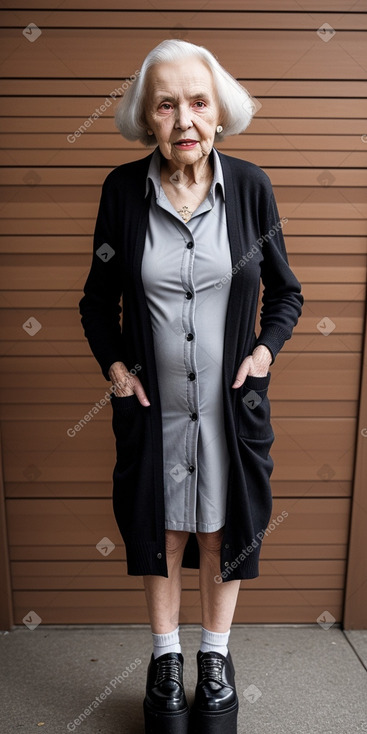 American elderly female 