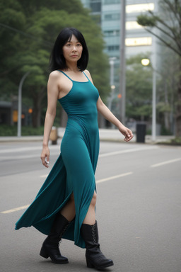 Taiwanese 45 years female with  black hair