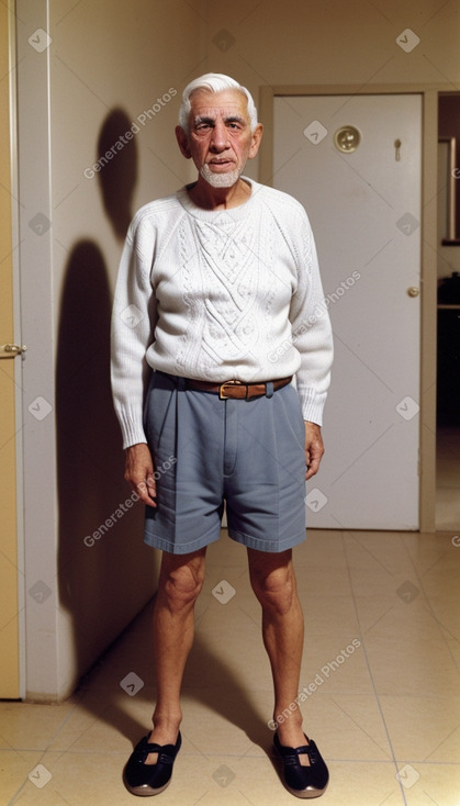 Tunisian elderly male with  white hair