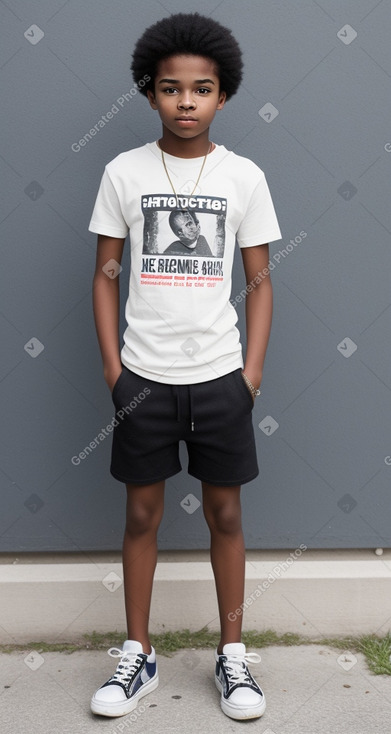 African american teenager boy 