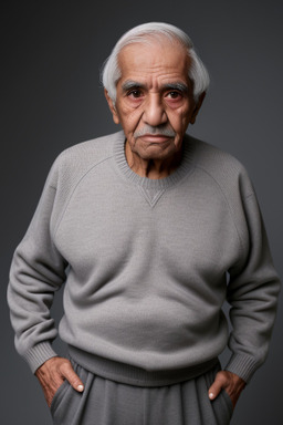 Qatari elderly male with  gray hair