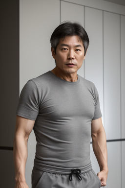 South korean middle-aged male 