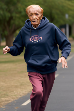 Sudanese elderly male with  ginger hair