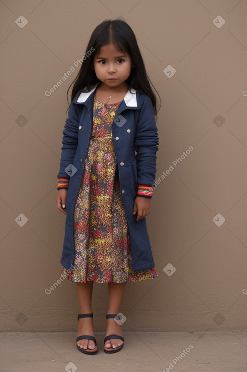 Bolivian child girl 