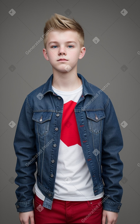 Icelandic teenager boy 