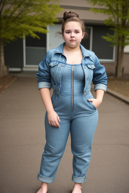 Canadian teenager girl with  brown hair