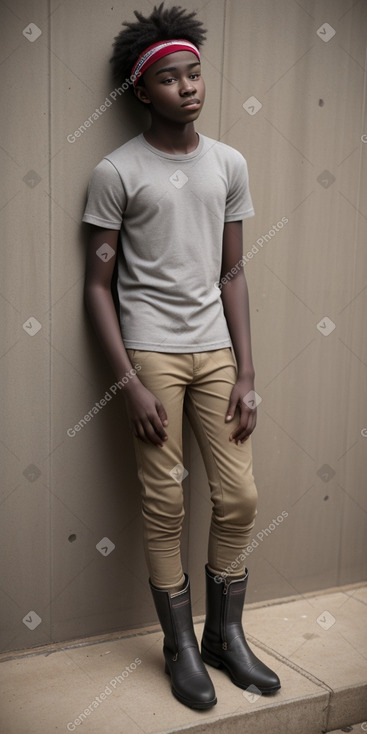 Ghanaian teenager boy 