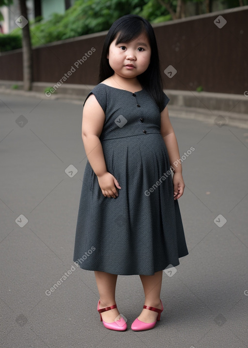 Indonesian infant girl 