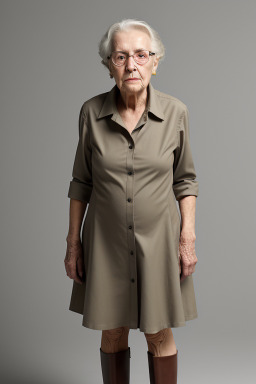 American elderly female 