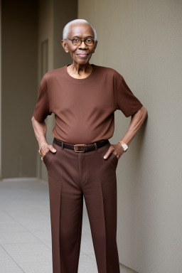 Elderly male with  ginger hair