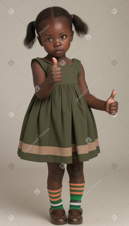 Zambian infant girl 