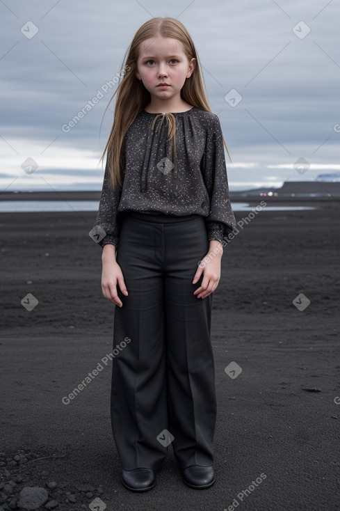 Icelandic child girl 