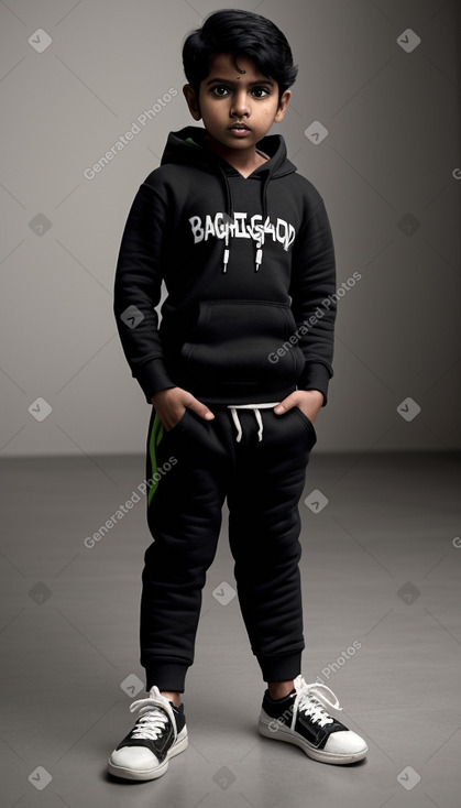 Bangladeshi infant boy with  black hair