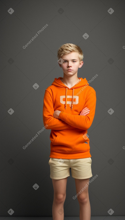 Icelandic teenager boy 