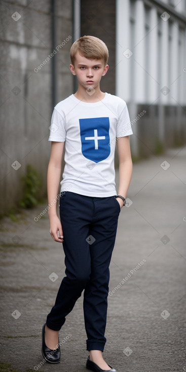 Estonian teenager boy 