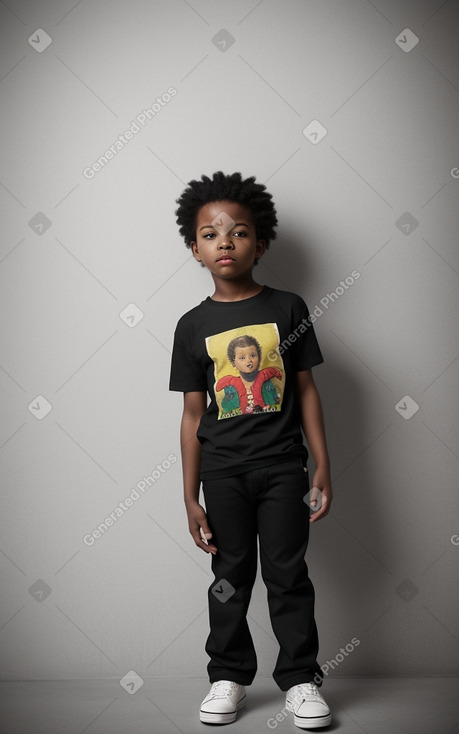 African american child boy 