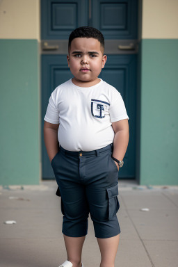 Libyan child boy with  white hair