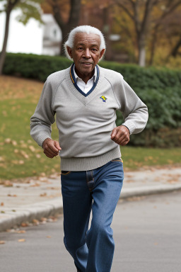 Jamaican elderly male with  gray hair