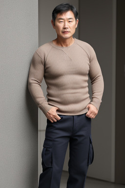 South korean middle-aged male 