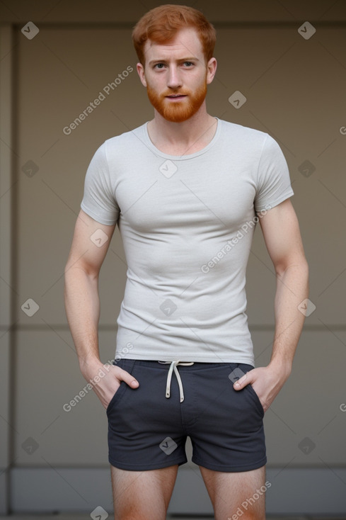 Israeli adult male with  ginger hair