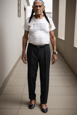 Ecuadorian elderly male with  black hair