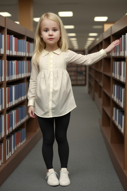 Russian infant girl with  blonde hair