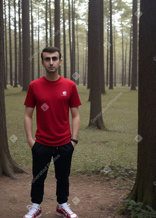 Azerbaijani adult male with  brown hair