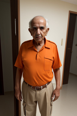 Bahraini elderly male with  brown hair