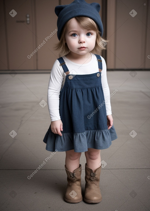 American infant girl 