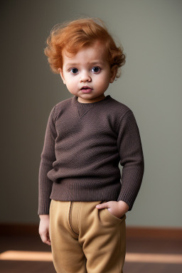 Sri lankan infant boy with  ginger hair