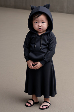 Mongolian infant girl 