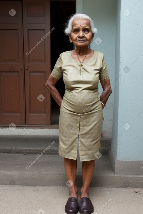 Sri lankan elderly female 