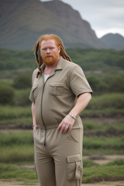 Zimbabwean middle-aged male with  ginger hair