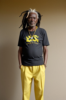 Zimbabwean elderly male with  black hair