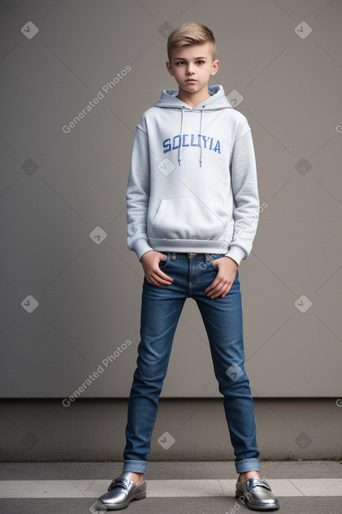 Slovak teenager boy 