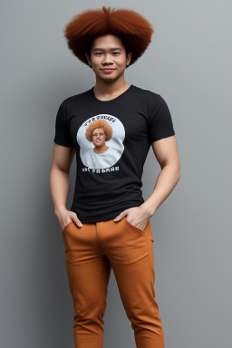 Filipino adult male with  ginger hair