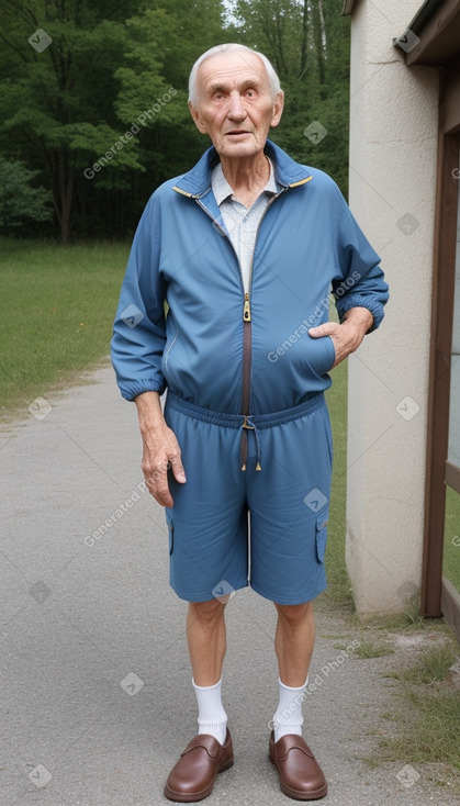 Slovenian elderly male with  brown hair