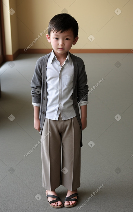 Mongolian child boy 