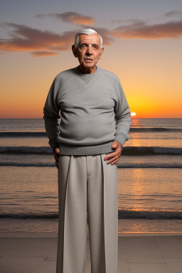 Tunisian elderly male with  gray hair