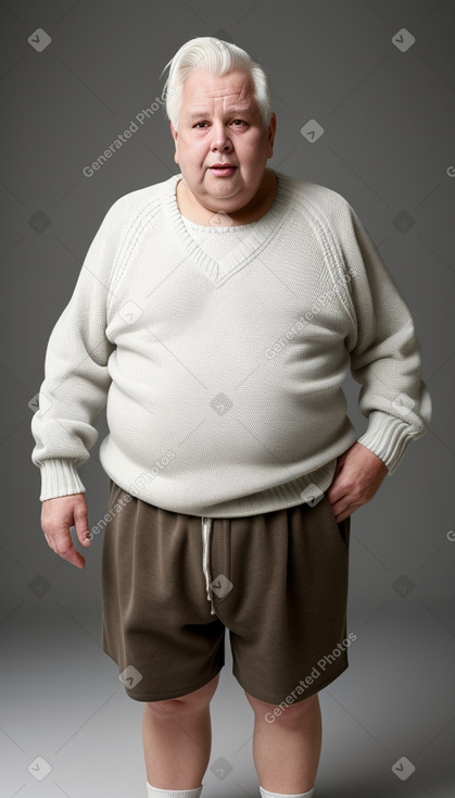 Dutch elderly male with  white hair