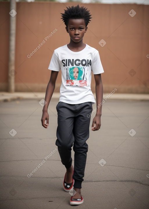 African teenager boy 